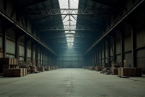 Gritty industrial warehouse in Thane
